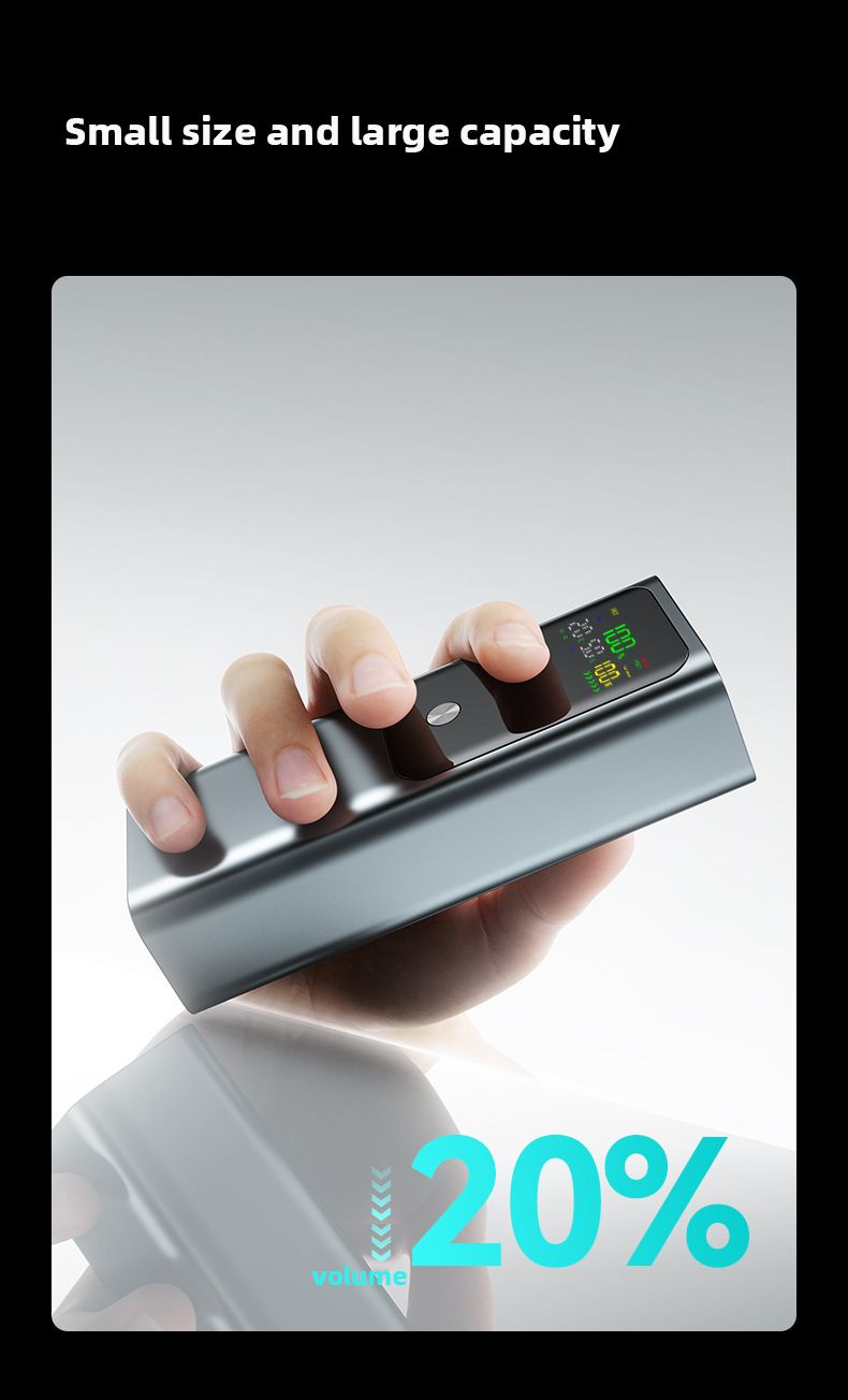 20000 mAh capaciteit 100 W powerbank externe batterij snel opladen draagbare oplader powerbank voor laptop iPad iPhone_voghion.com