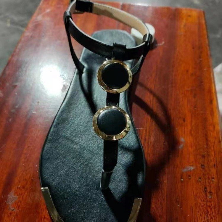 Women's Flat Sandals Summer Casual Flat Toe Beach Plus-size Sandals_voghion.com