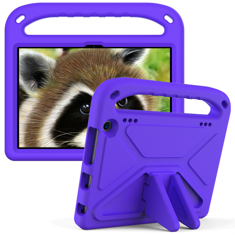 Støtsikker EVA håndholdt stativdekselveske for Kindle Fire HD 8 2022 HD8 Plus 2020 8,0 tommer Fire 7 2022 etui Kids Tablet_voghion.com