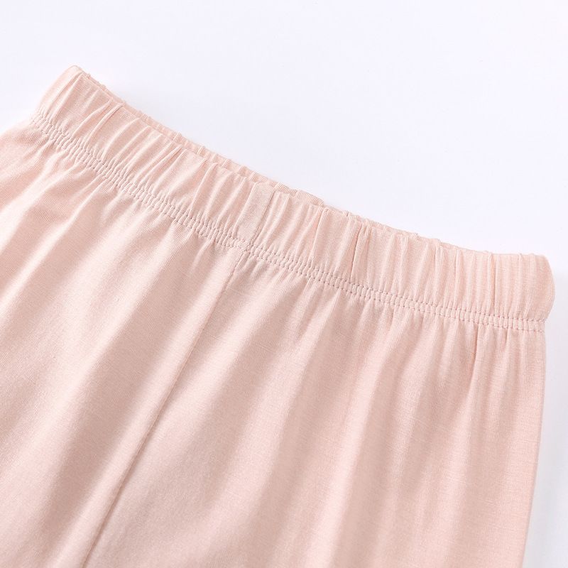 Pijamas para niños Conjunto de ropa interior fina Long Johns de fibra de bambú para niños_voghion.com
