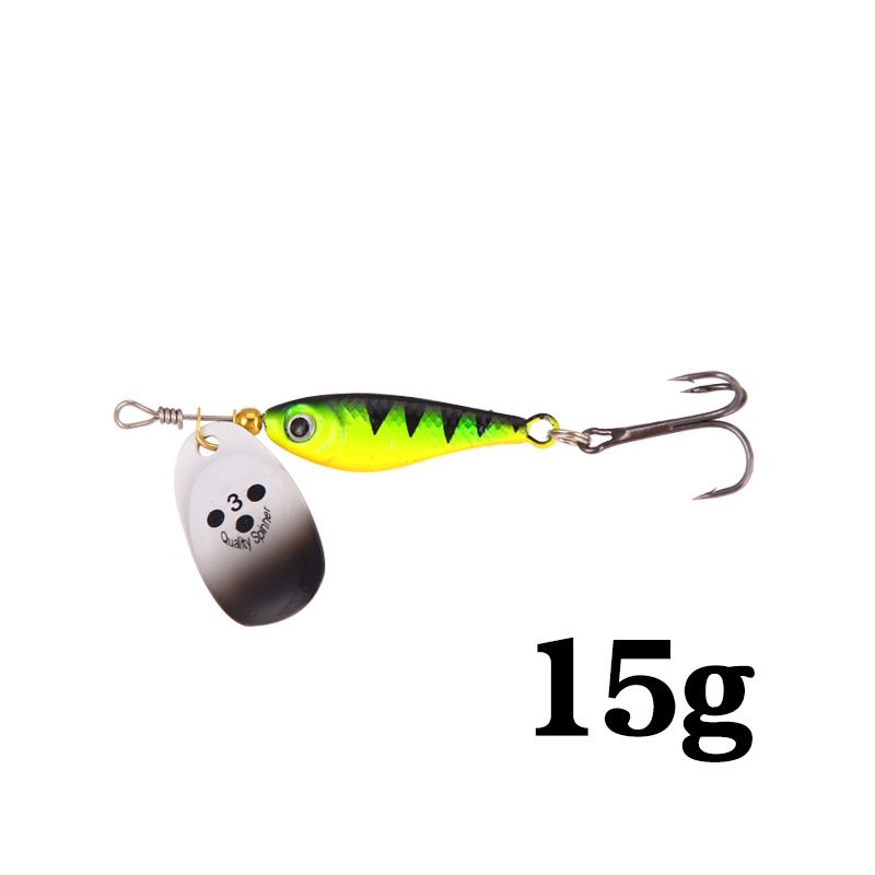 Esca per esche in piastra di ferro, esca a forma di pesce, paillettes rotanti, paillettes composite larghe, simulazione di esche, attrezzatura da pesca_voghion.com
