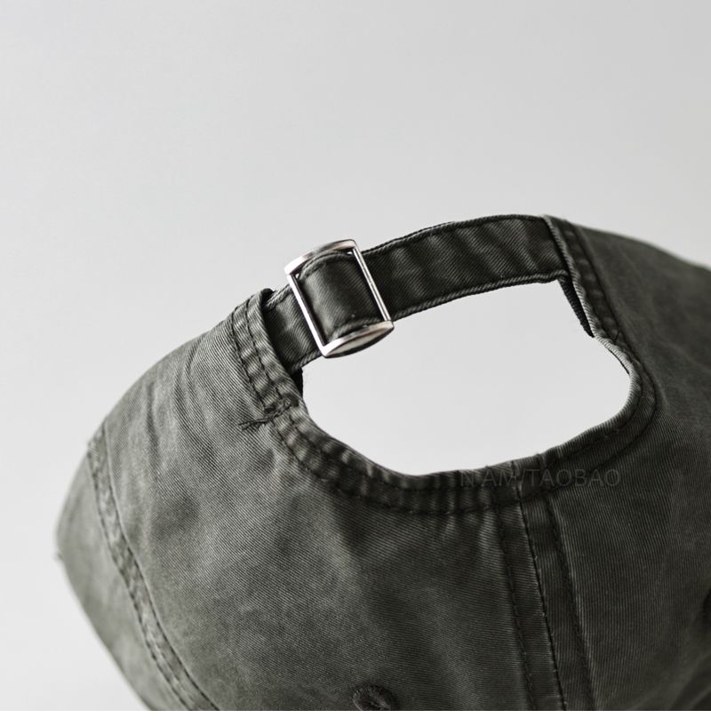 Nuovo berretto da baseball con ricamo retrò, lavato e consumato, cappello da sole casual e versatile per uomini e donne_voghion.com