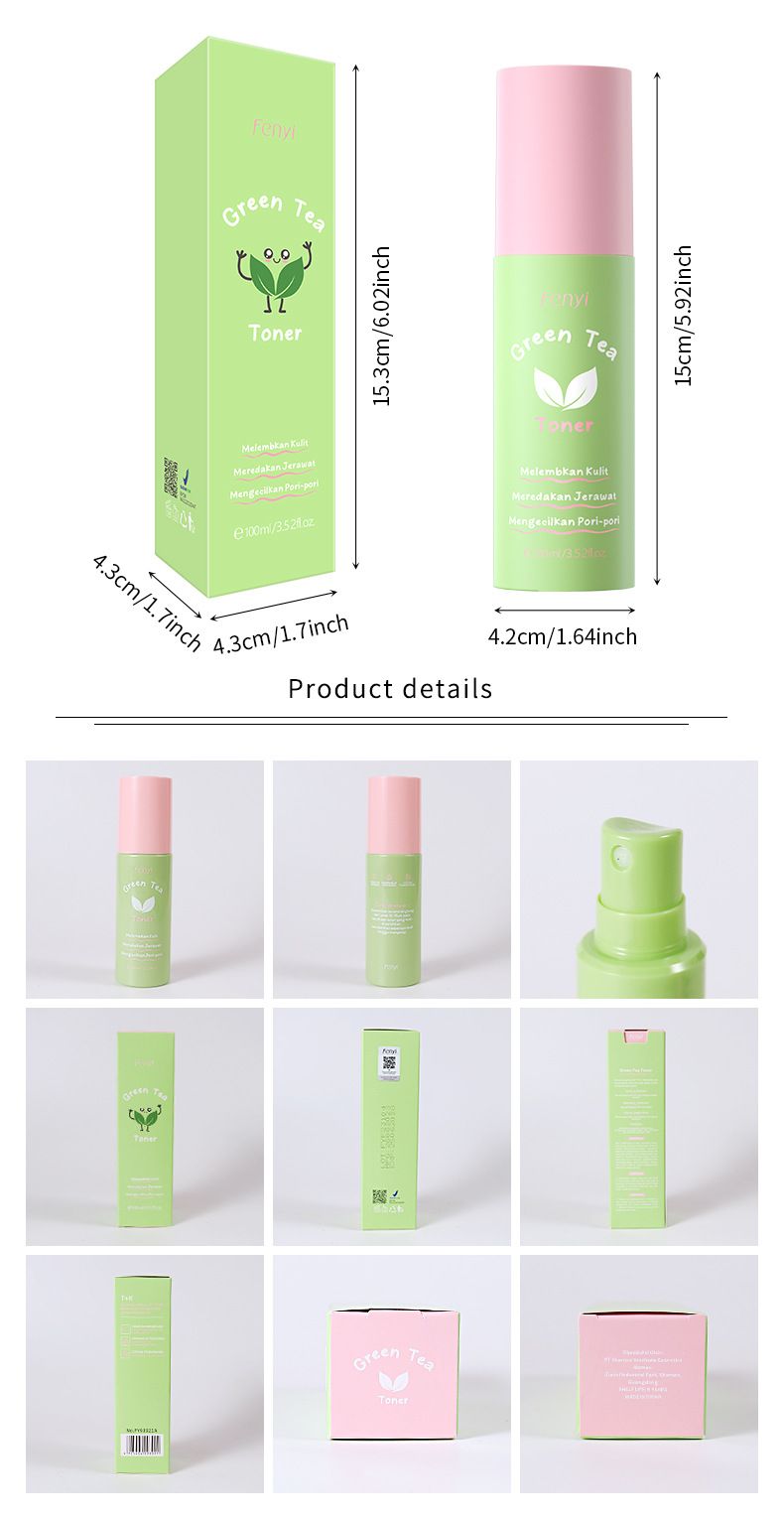 Lotion Green Tea Toner 100ml Indonesian Version Hydrating Moisturizing Skin Care Products_voghion.com