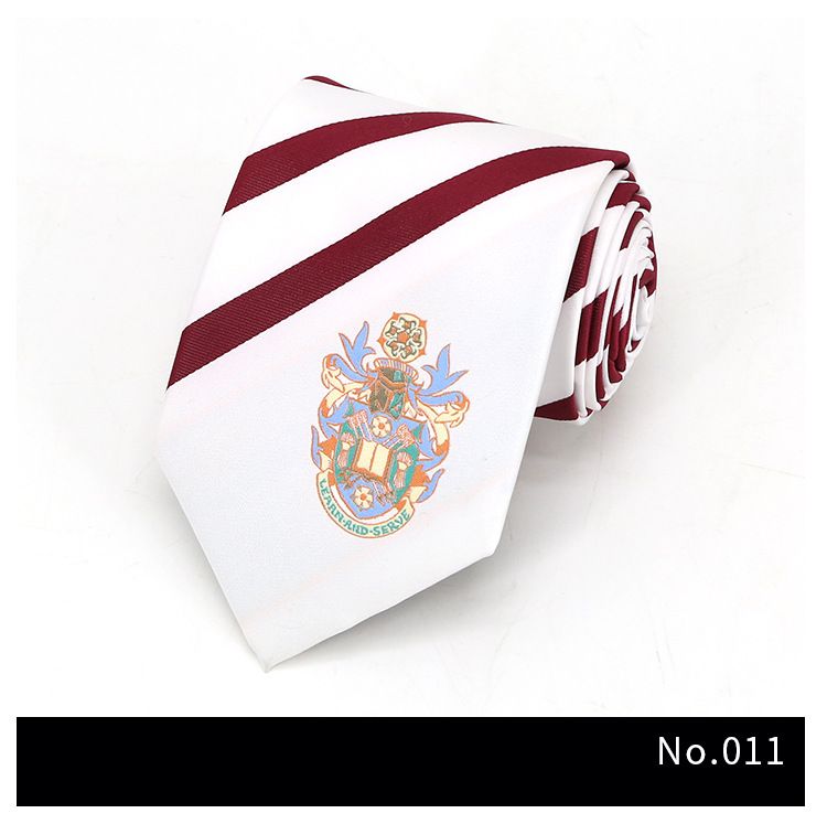 Cravatta da lavoro in stile britannico, accessorio per abito in poliestere e seta con marchio di qualità del gruppo_voghion.com