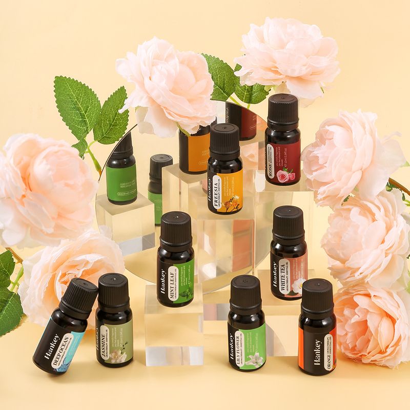 Plant Water-Soluble 10ml Aromatherapy Diffuser Essential Oil Crystal Stone_voghion.com