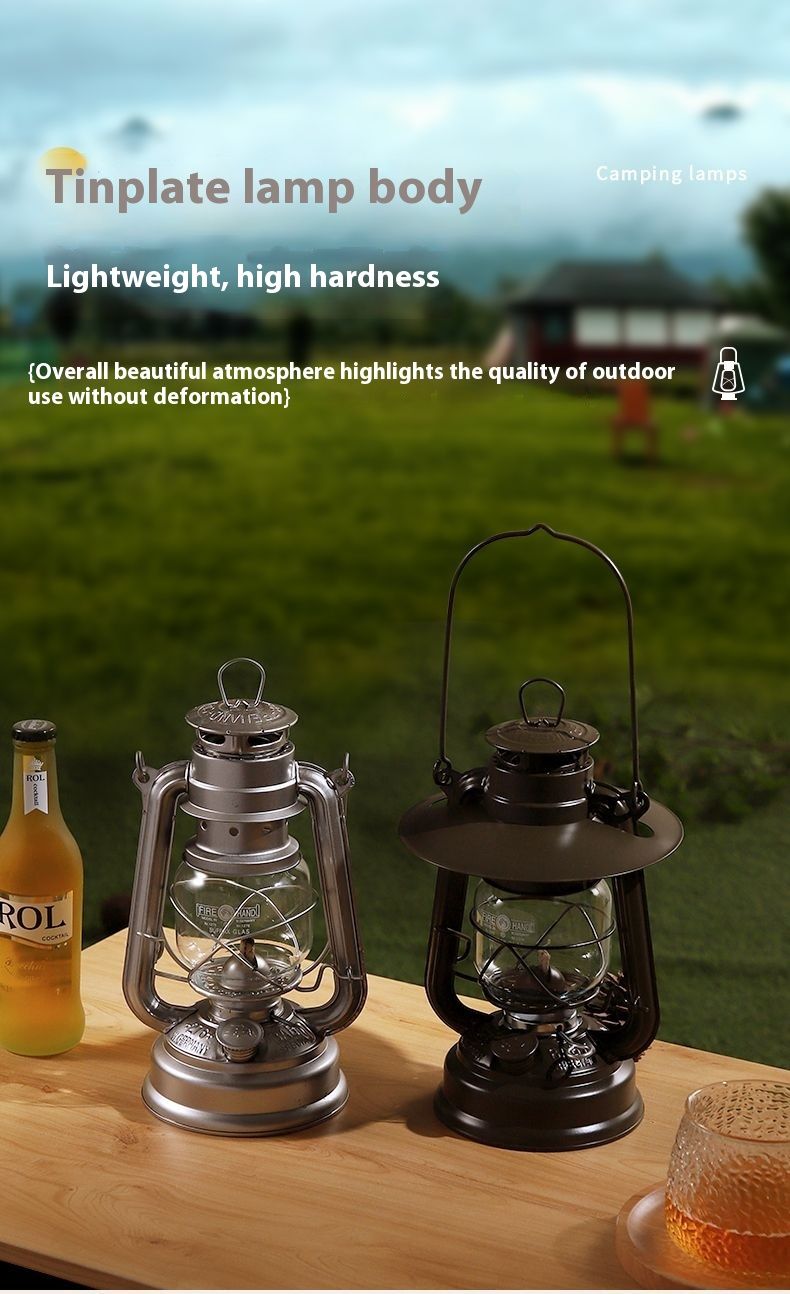 Kerosene Old-fashioned Portable Outdoor Camping Lantern 276 German Version Fire Hand Lamp Camp Atmosphere_voghion.com