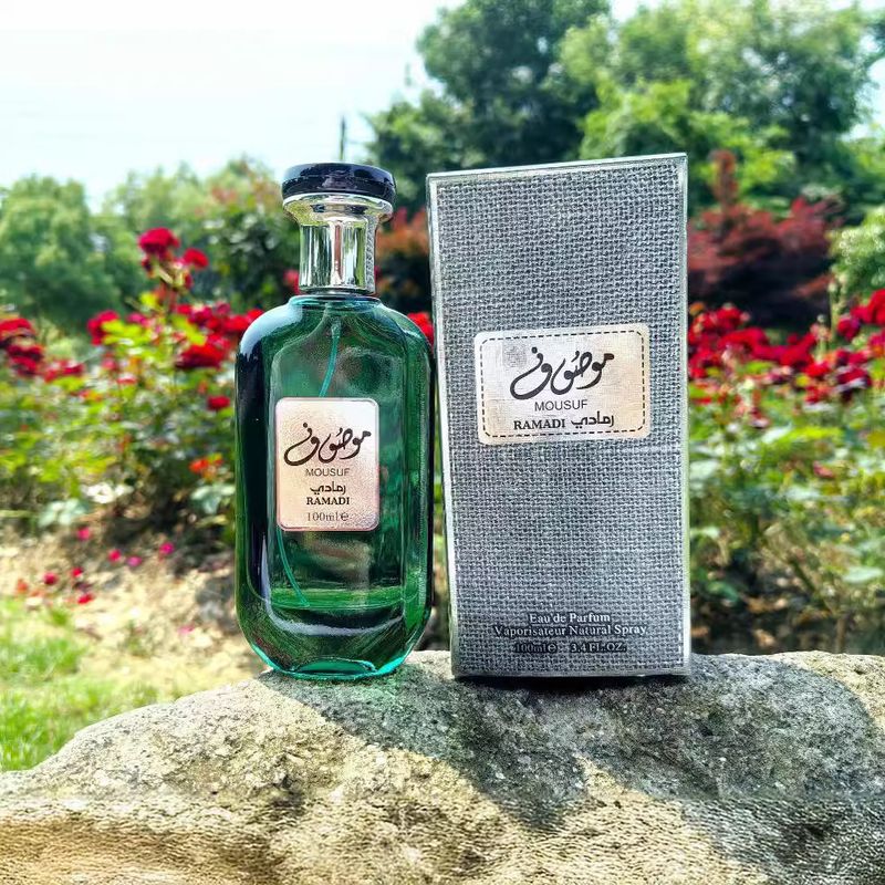 Foreign Trade Arab MOUSUF Herren- und Damenparfüm 100 ml, anhaltender Duft, Dubai Neutral Leinenbeutel, Parfüm_voghion.com