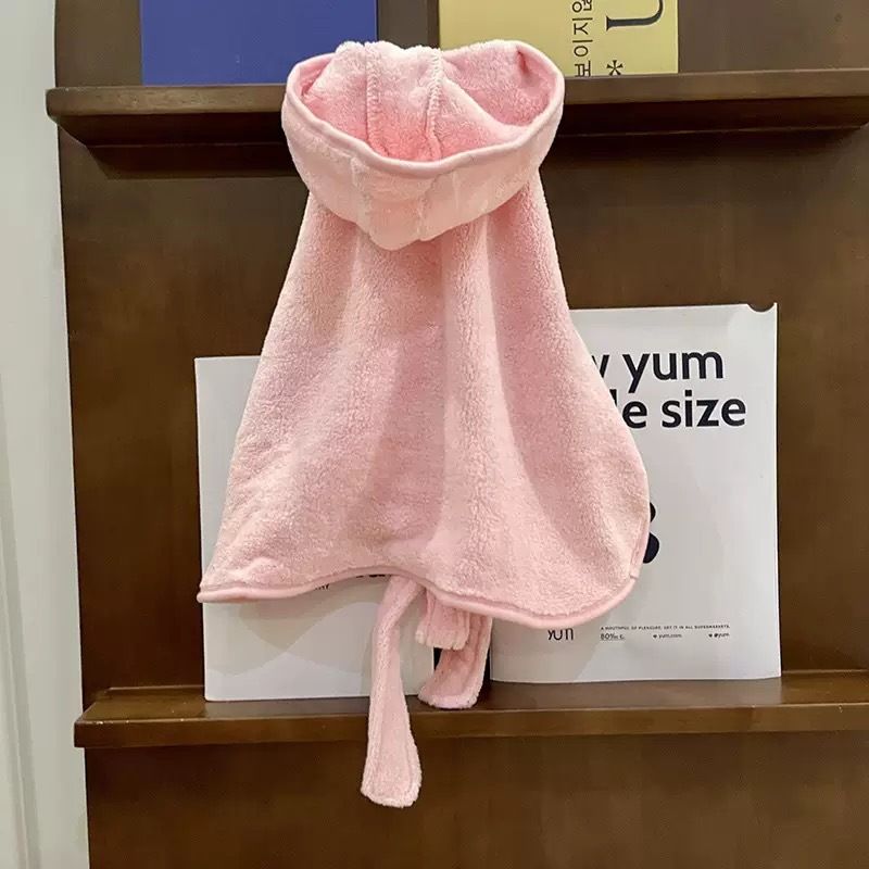 Accappatoio per cani per tutte le stagioni, asciugamano assorbente spesso per il bagno e l'asciugatura, adatto per Teddy, Bichon, Schnauzer, Bulldog francese,_voghion.com