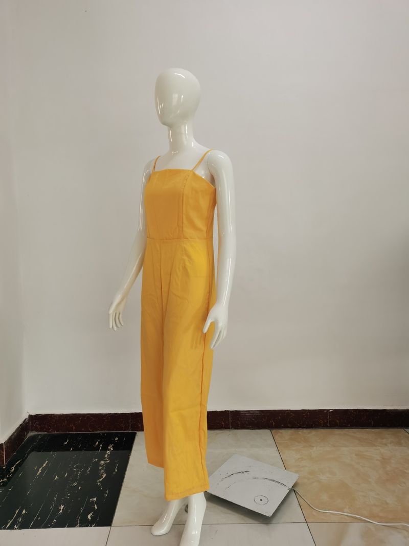 Mono de mujer 2024, nuevo, de color liso, moderno y sexy, con tirantes cruzados y cremallera en el pecho._voghion.com