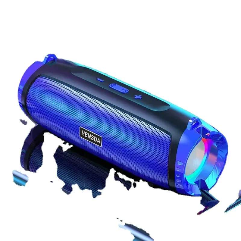 200W Hochleistungs-Bluetooth-Lautsprecher, kabellose Soundbox, tragbarer Subwoofer für den Außenbereich, wasserdichter PC-Säulen-Musik-Player mit FM_voghion.com