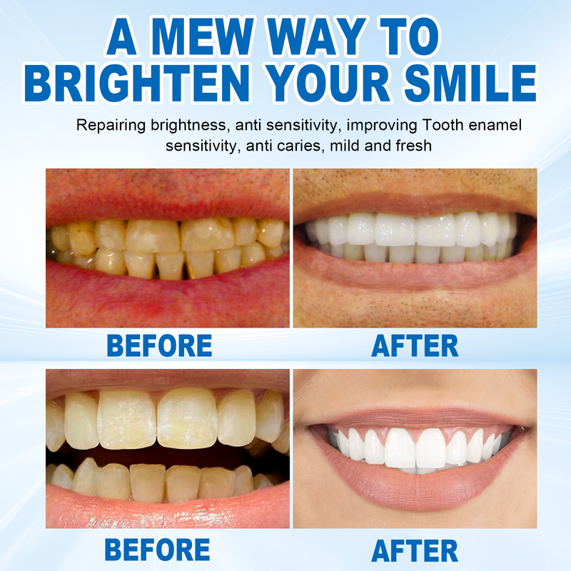 Beautiful Whitening Toothpaste Cleans Tooth Dirt, yellow Stains, and Plaque Whitening, Protects Teeth, and Breath Re_voghion.com
