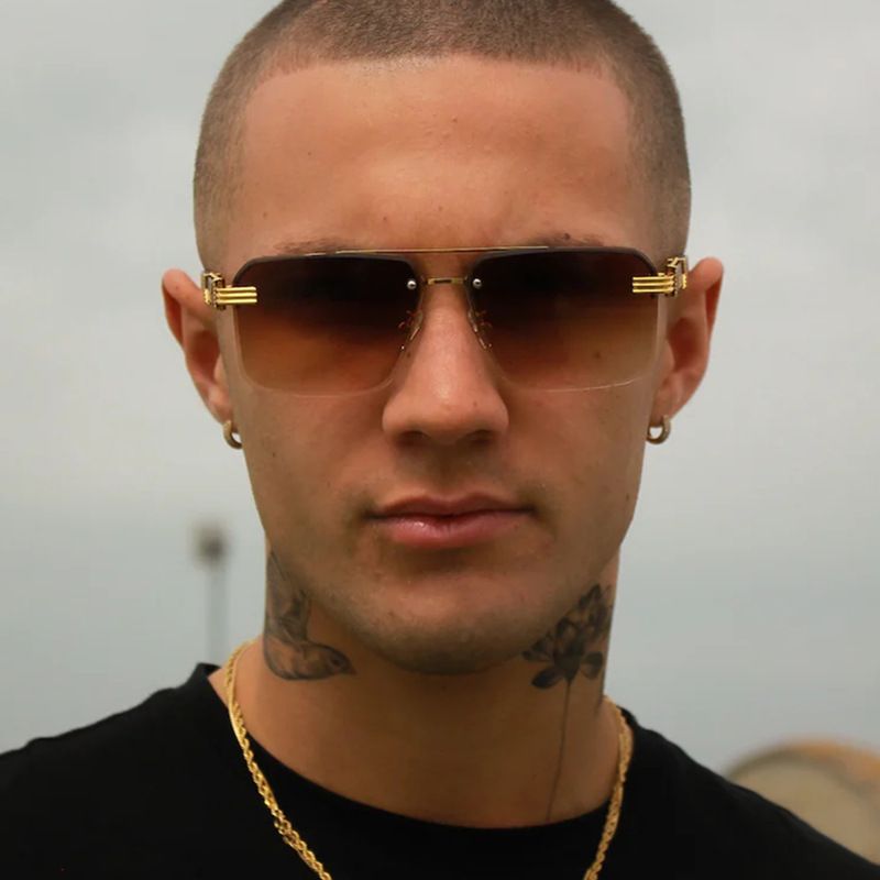 Polygonal Duebelstrahl-Rahmenlos 2025 Nei Moudeg Fir Männer Fuerbrëller_voghion.com