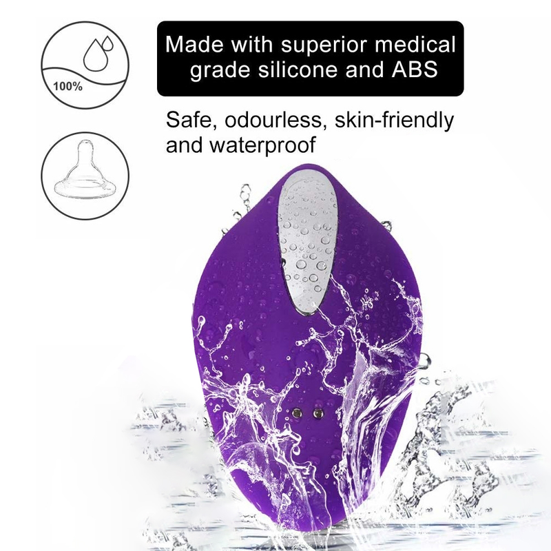 Wearable Panty Vibrator with Wireless Remote Control Panties Vibrating Eggs-Pelepas 12 Vibration Patterns Medical_voghion.com