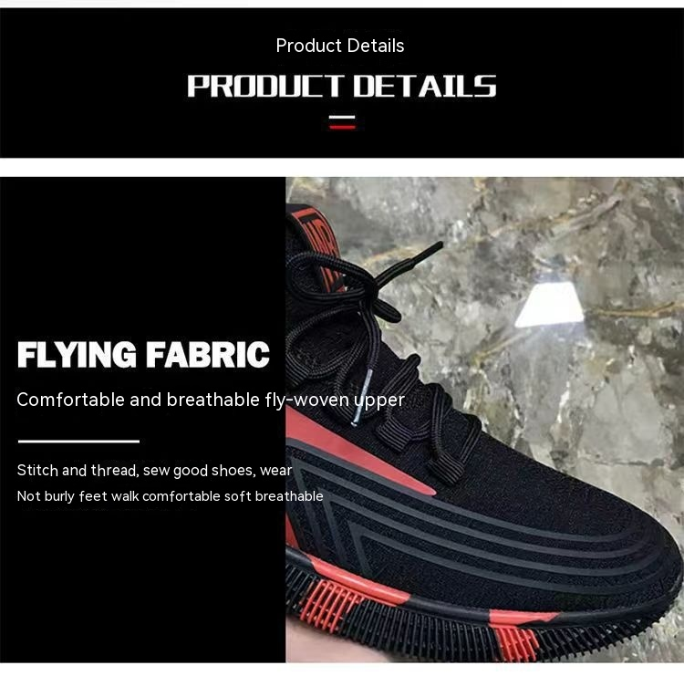 Herren-Arbeitsschuhe, Sportschuhe, Freizeitschuhe, Turnschuhe, Gummisohle, Fußgewölbeunterstützung, vielseitig, leicht zu reinigen, Schuhwerk, Turnschuhe_voghion.com