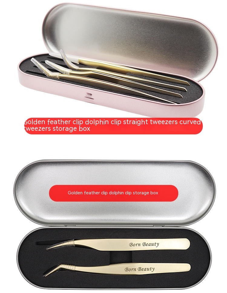 High quality stylist, professional grading false flowing tweeters, golden feature dolphin clip eyelash beauty tool_voghion.com