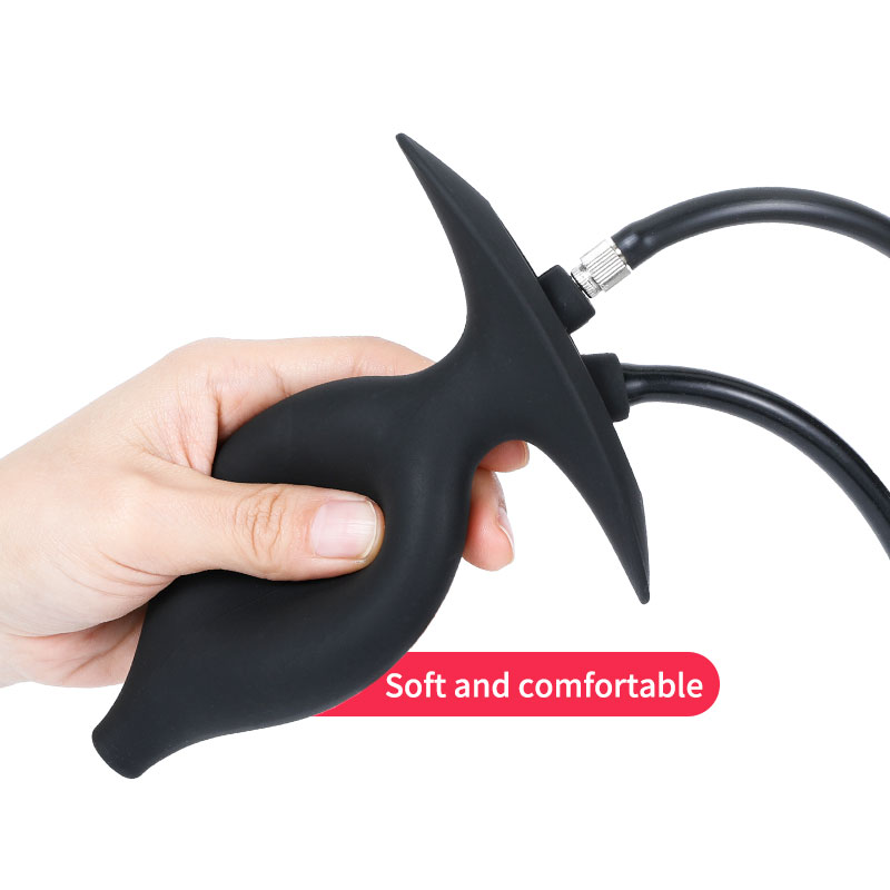 Iatable Anal Enema Plug può espandere la grande natica Plug Protate Maager Dilatatore anale Fluh Enema Male e Fema_voghion.com