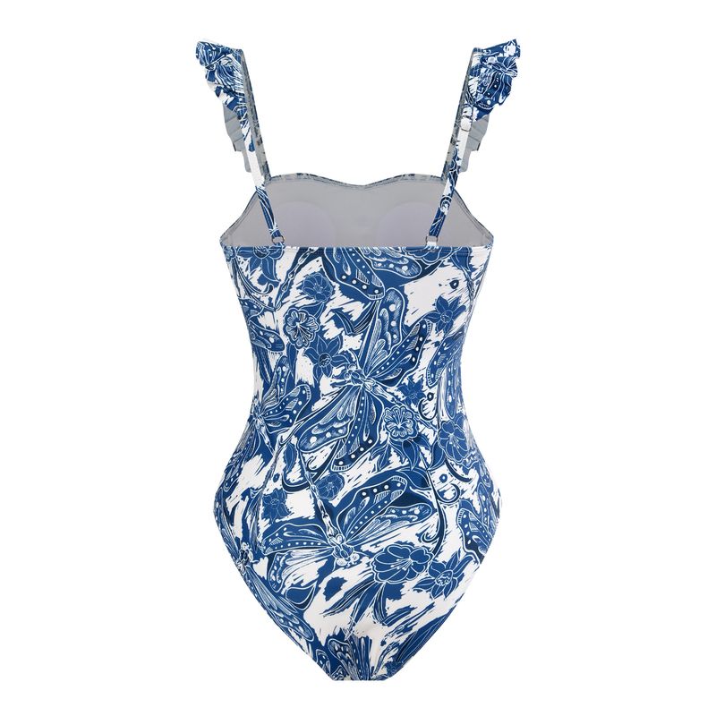 Dame jumpsuit chiffon nederdel strand badedragt_voghion.com