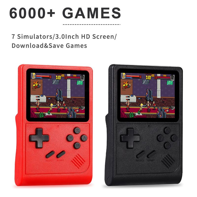 Consolă portabilă de gaming GB300, nostalgică, portabilă, 6000+ jocuri, cadou_voghion.com