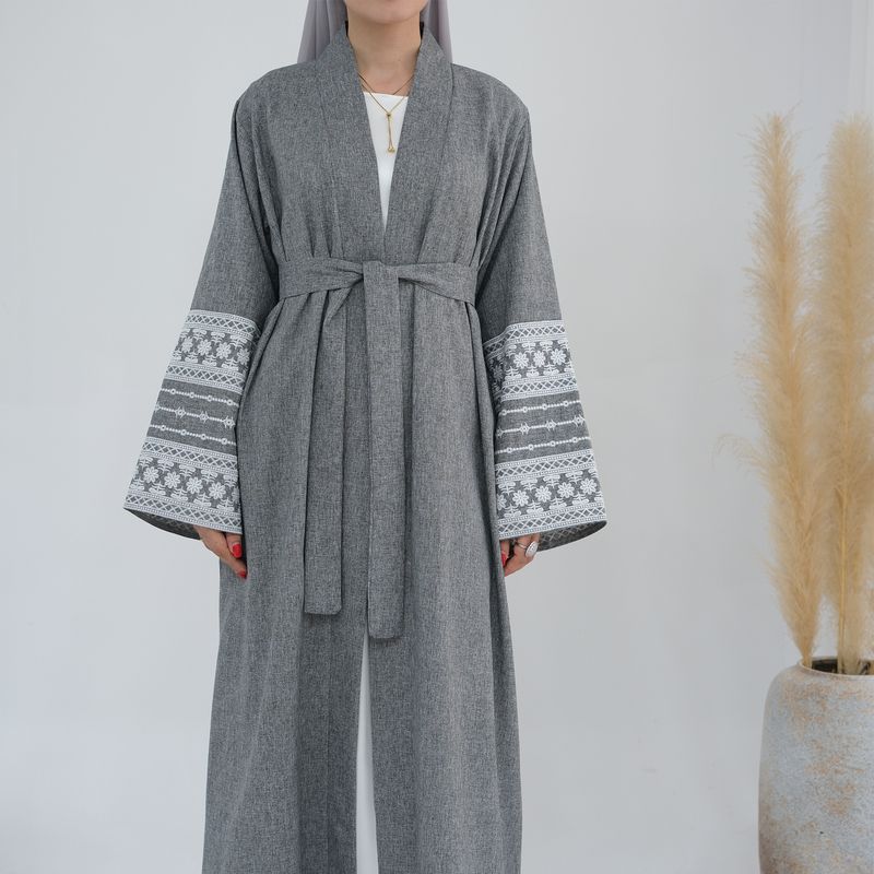 Ženska odjeća s vezom, elegantni kardigan-ogrtač_voghion.com
