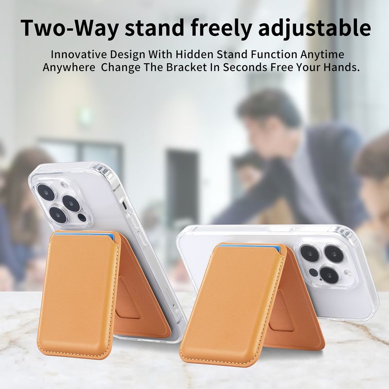 TechGlobe Kompatible Hülle für iPhone 17 mit starkem Magnethalter, Kartenfach, offizieller Farbe, multifunktionalem Ständer und Aufbewahrungsmöglichkeit_voghion.com