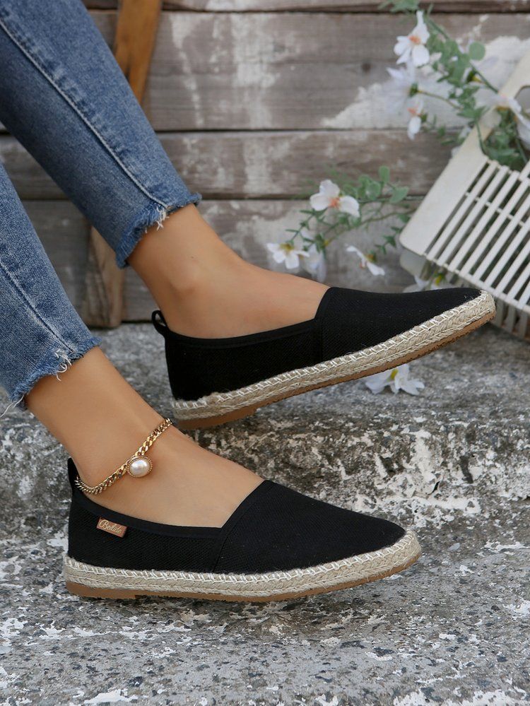 Cost performance Large size small fragrant style fisherman's in spring 2024, new casual grass woven single women with flat bottoms and_voghion.com