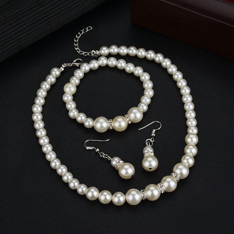 Lange parel lange stijl met meerdere lagen en drie lagen, overdreven modedecoratie, gepersonaliseerd voor vrouwen_voghion.com
