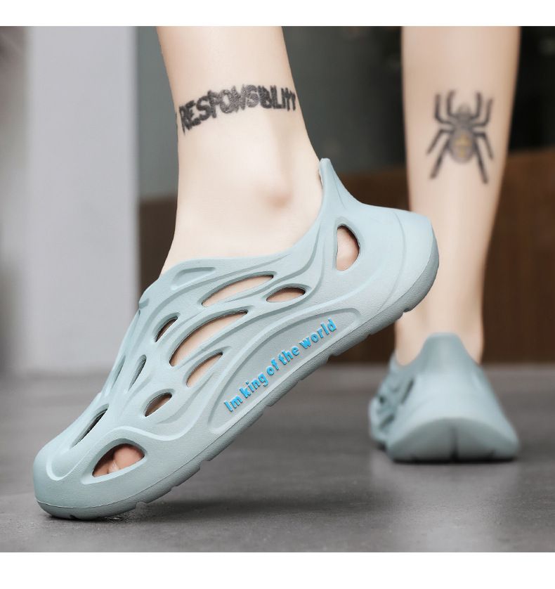 Sandale Baotou pentru bărbați, pantofi de plajă, pantofi casual Eva pentru grădină, la modă pentru bărbați_voghion.com