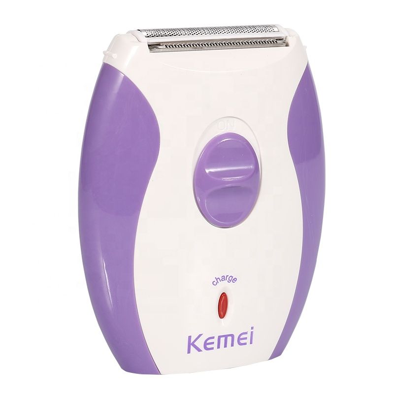 Kemei-280R Epilatore elettrico ricaricabile 100-240V Lady Shaver Epilatore per la rimozione dei peli per le donne Bikini Gamba Ascella Ascella_voghion.com