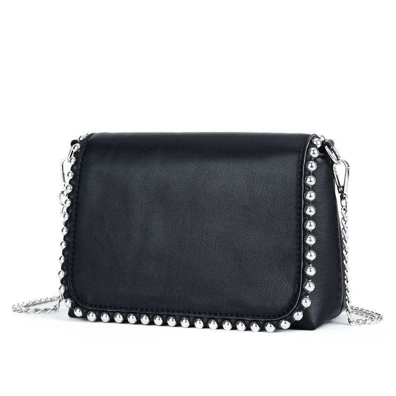 Damentaschen Neue kleine quadratische Tasche mit Perlen und Deckel Retro-Kette Schulter-Umhängetasche High-End-Magnetschnalle Damentasche_voghion.com
