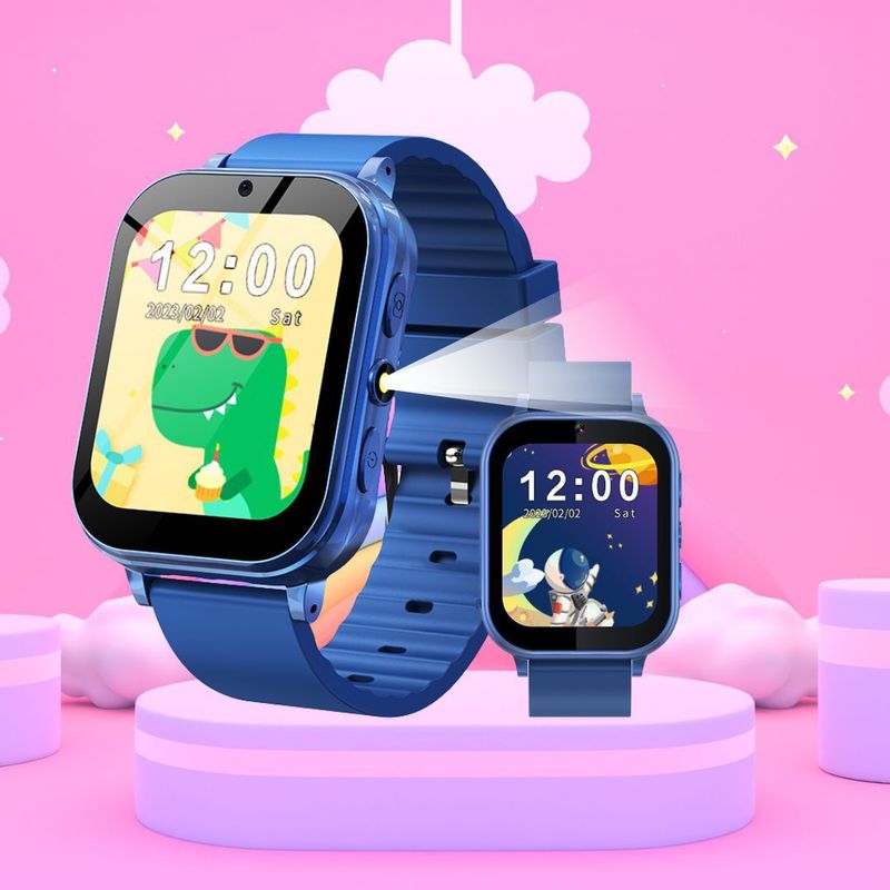 A18 Smart Puzzle Watch Photo Music Pedometer Kid Game Smartwatch_voghion.com