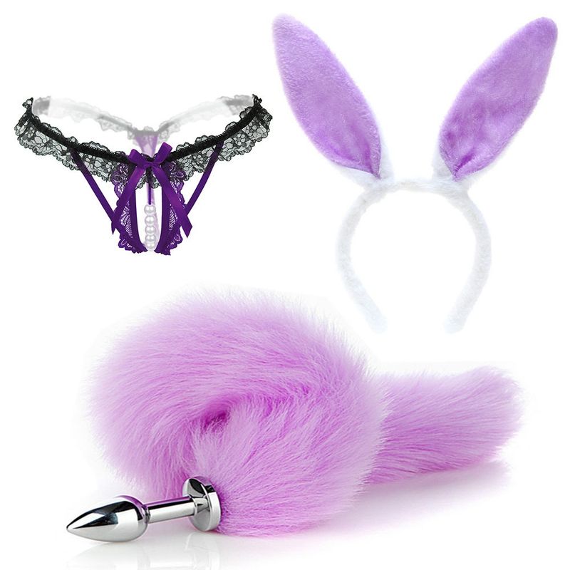 luckyqqyp Sexspielzeug-Set Cosplay Nippelklemmen Analplug Anfänger SM Erstmalige Verwendung_voghion.com