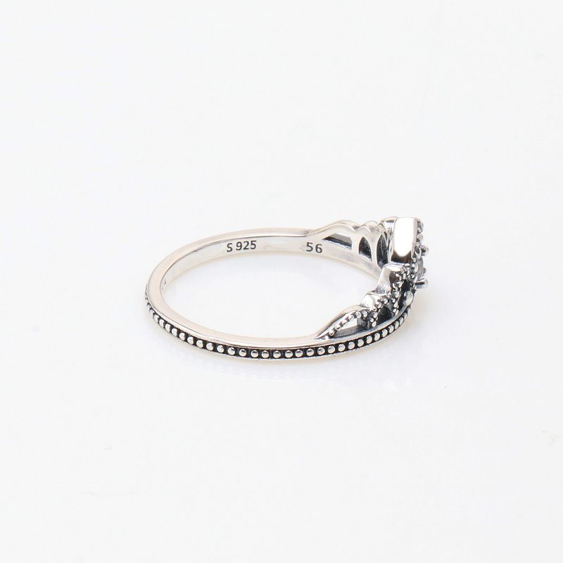Damessieraden Kroonring Elegante Prinses Stijl Mode Statement Stuk Voor Vrouwen, Maten 50-60 Licht Luxe Temperament Cadeau Voor Vrouwen_voghion.com