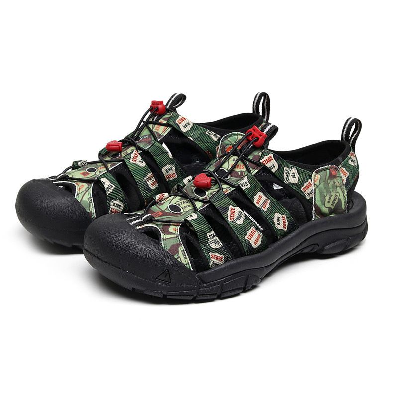 KEN Sandalen mit geschlossener Zehenpartie für Damen und Herren, trendige, rutschfeste Outdoor-Schuhe für Paare_voghion.com