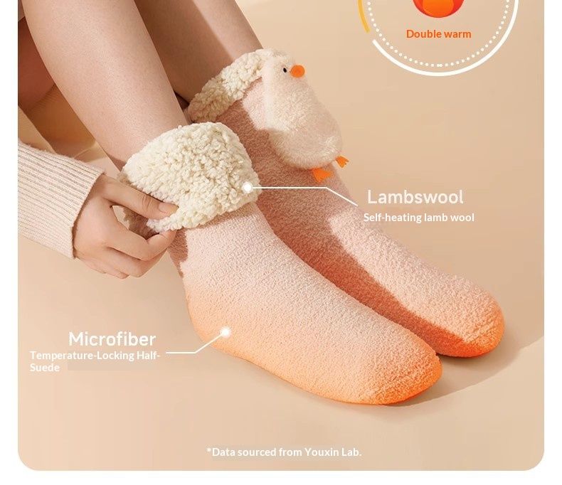 Calzini riscaldanti ricaricabili Pure Winter Foot per donne che dormono a letto, scaldamuscoli, calore in ufficio_voghion.com