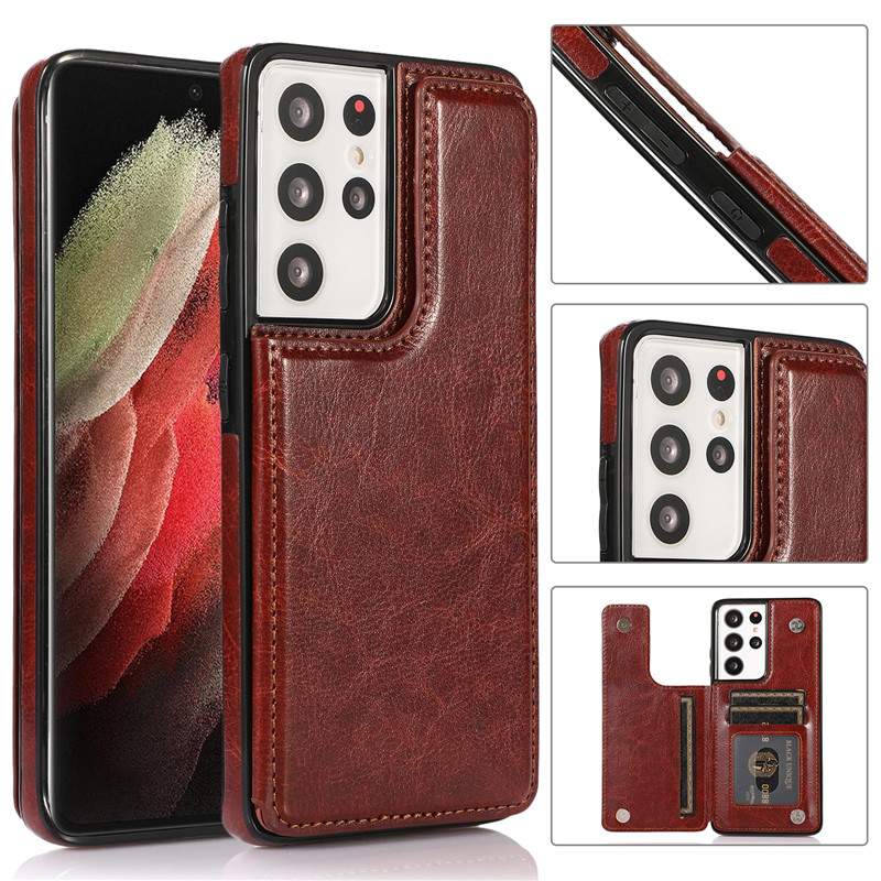 Carteira Carteira Case de Telefone Fir Samsung Galaxy A52 A72 A12 A90 A51 A71 A50 A70 A32 A42 A40_voghion.com