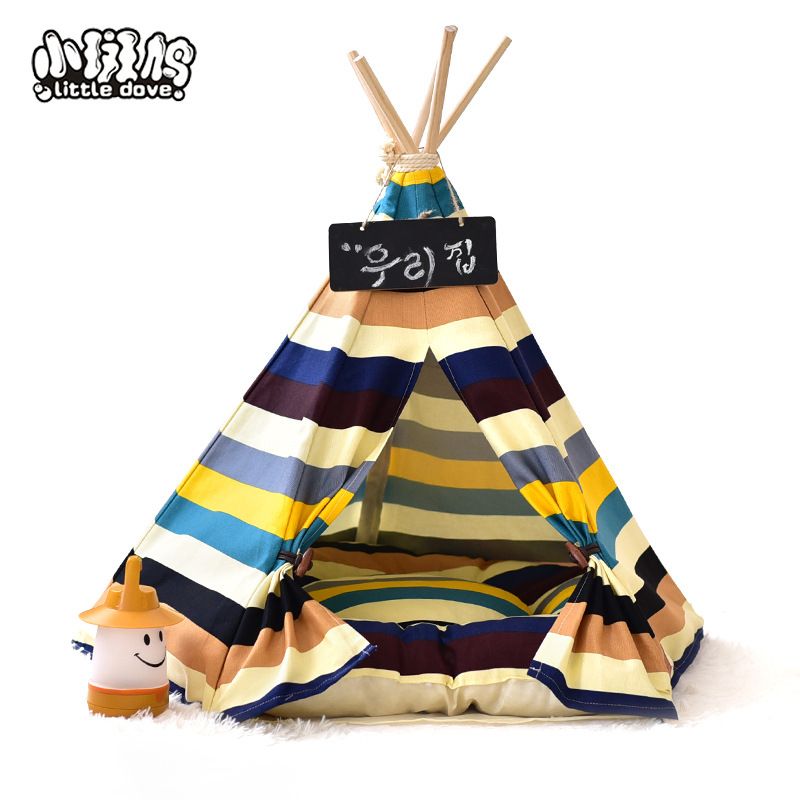 Cat Small Medium-sized Supplies Ins House Removable And Washable Pet Tent Dog Can Be Used In All Seasons Villa_voghion.com