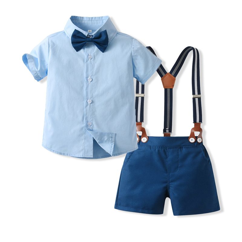 Kinderkleidung Kinderkleidung Sommer Jungen Kurzarmhemd Baumwolle Jungen Anzug ein Jahr alt Kleid Kindertag Kinder Performance Kostüm_voghion.com