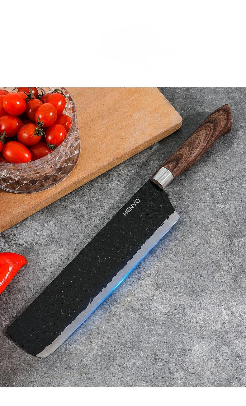 Set regalo da cucina in acciaio inossidabile con combinazione Bear Claw da otto pezzi di Hammered Chef_voghion.com
