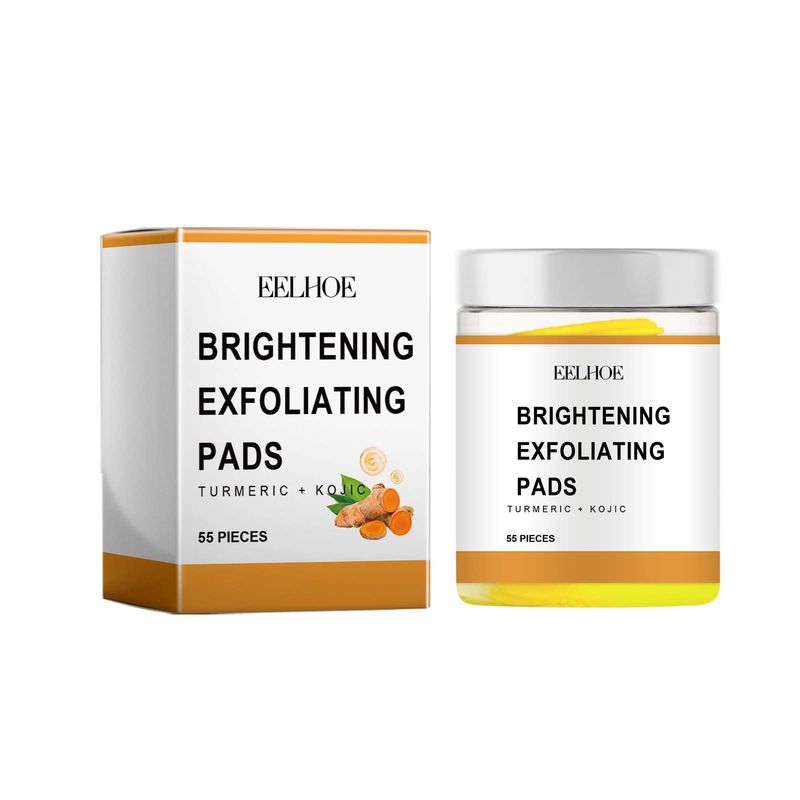 EELHOE Brightening Exfoliating Pads, Gentle Exfoliation Shrinks Pores And Brightens Natural Shine With Elasticity_voghion.com