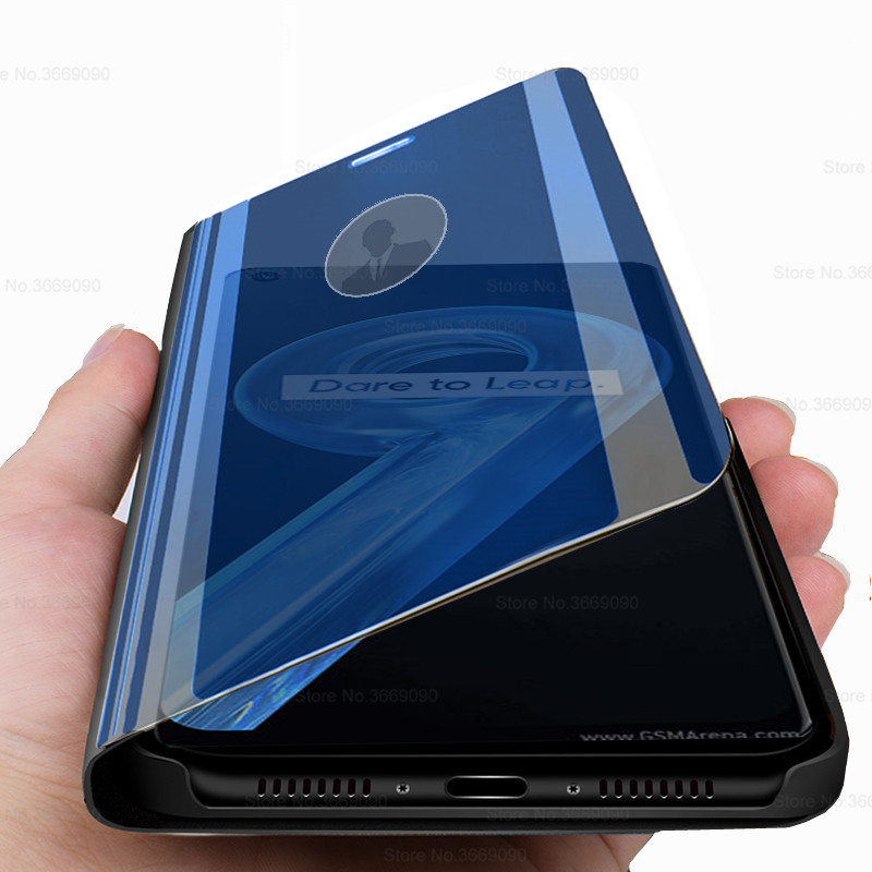 realmi 9i kotelot Mirror Smart Bracket Kirjankannet Oppo realme 9i realm 9 i i9 Kansinäkymä Nahkainen Kickstand Flip Coque_voghion.com