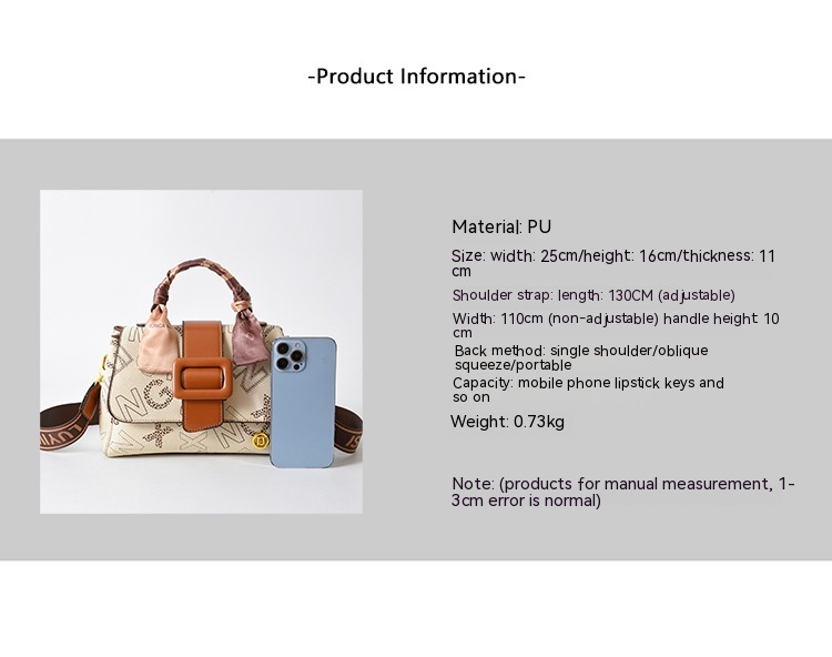 2023 neue Heiße Verkauf frauen Tasche Mode Druck Temperament Schal Mode Vielseitig Breiten Schulter Gurt Handtasche_voghion.com