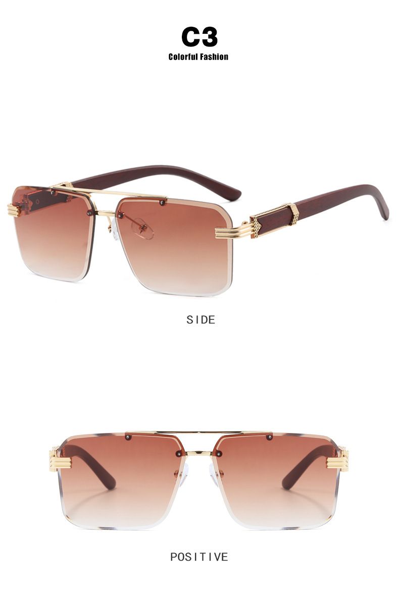 Polygonal Duebelstrahl-Rahmenlos 2025 Nei Moudeg Fir Männer Fuerbrëller_voghion.com