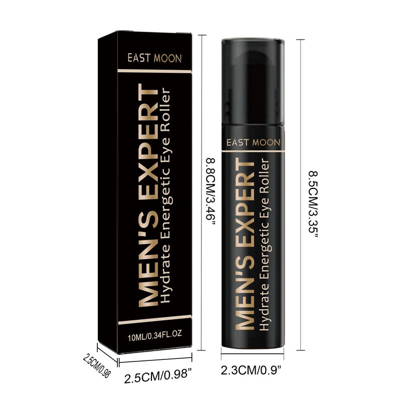 Roller pentru ochi hidratant, revitalizant, pentru bărbați, East Moon Ingrediente blânde Hrănește pielea feței și hidratează ochii_voghion.com