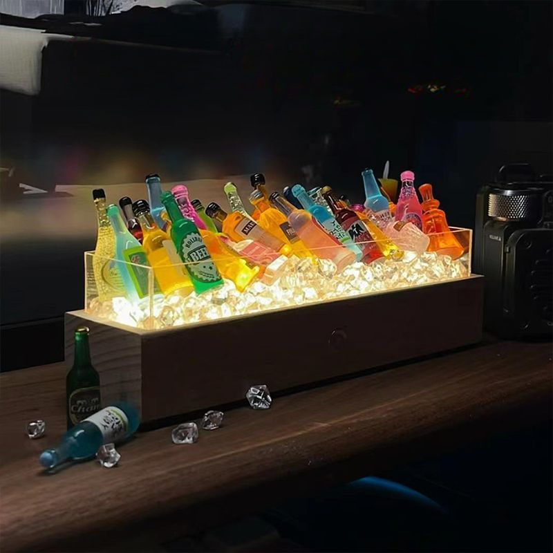 【 4139 Leit Kollektioun 】 DIY Gefriersimulatioun Wäifläsch Nuecht Desktop Schlofkummer Nuecht Liicht Dekoratiounsluucht_voghion.com