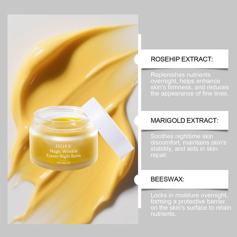 EELHOE Translucent Firming Night Cream Sanfte Pflege für empfindliche Haut, feuchtigkeitsspendende, weiche und feuchtigkeitsspendende Nachtpflege_voghion.com