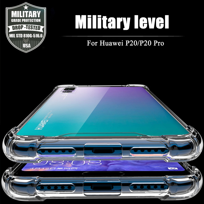 Luxe schokbestendig siliconen hoesje voor Huawei P30 P20 Lite Pro P20 P Smart 2019 Honor 10 Lite_voghion.com