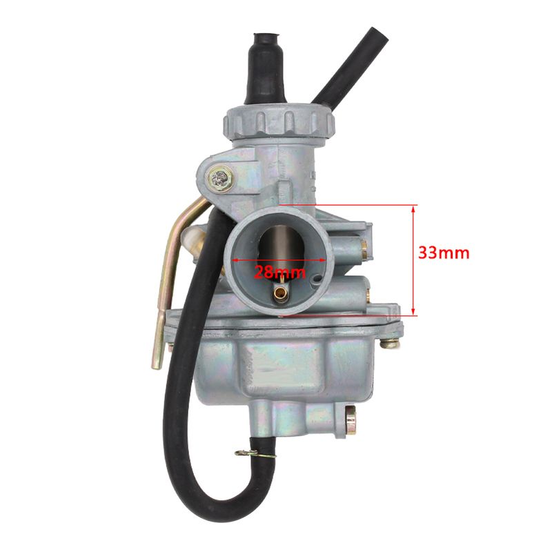 Powermotor Motorcycle PZ20 Carburetor 20mm Carb For 50cc 70cc 90cc 110cc 125cc 135 Keihi Kazuma ATV Quad Go Karts Moped SUN_voghion.com