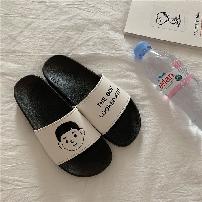 Thin Strip Ins Hong Kong Style Trendy Flats Slippers_voghion.com