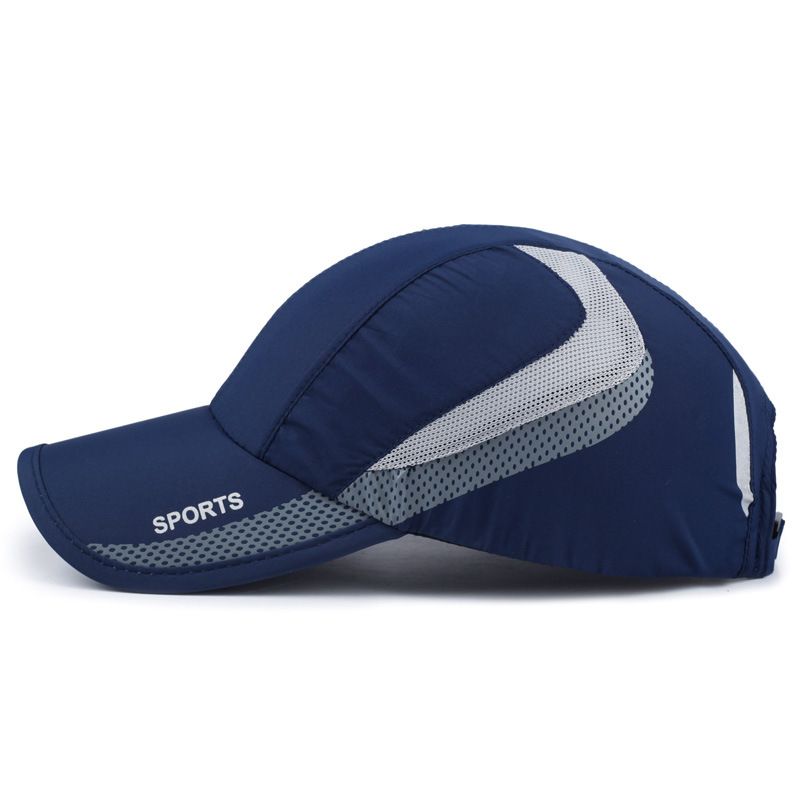 Hot Sale Herre Udendørs Baseball Mesh Hat Løbevisir Hurtigtørrende Solbeskyttelse Scrub Cap Hatte Til Kvinder Sportsværktøj_voghion.com