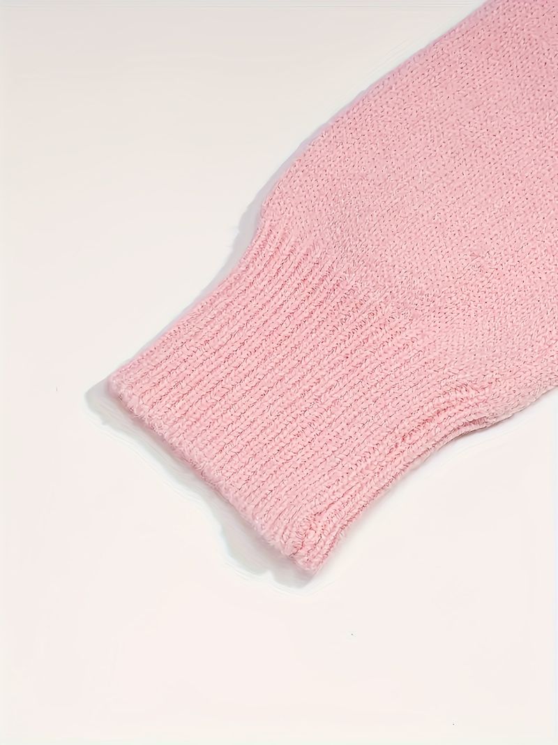 Flauschiger Off-Shoulder-Strickpullover – Weich strukturierter Slim Fit Pullover_voghion.com